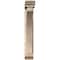 Ekena Millwork Thorton Traditional Smooth Bracket w/ Offset Brace, Douglas Fir, 5 1/2"W x 24"D x 36"H BKT0604X24X36THR01SDF - alternate 3